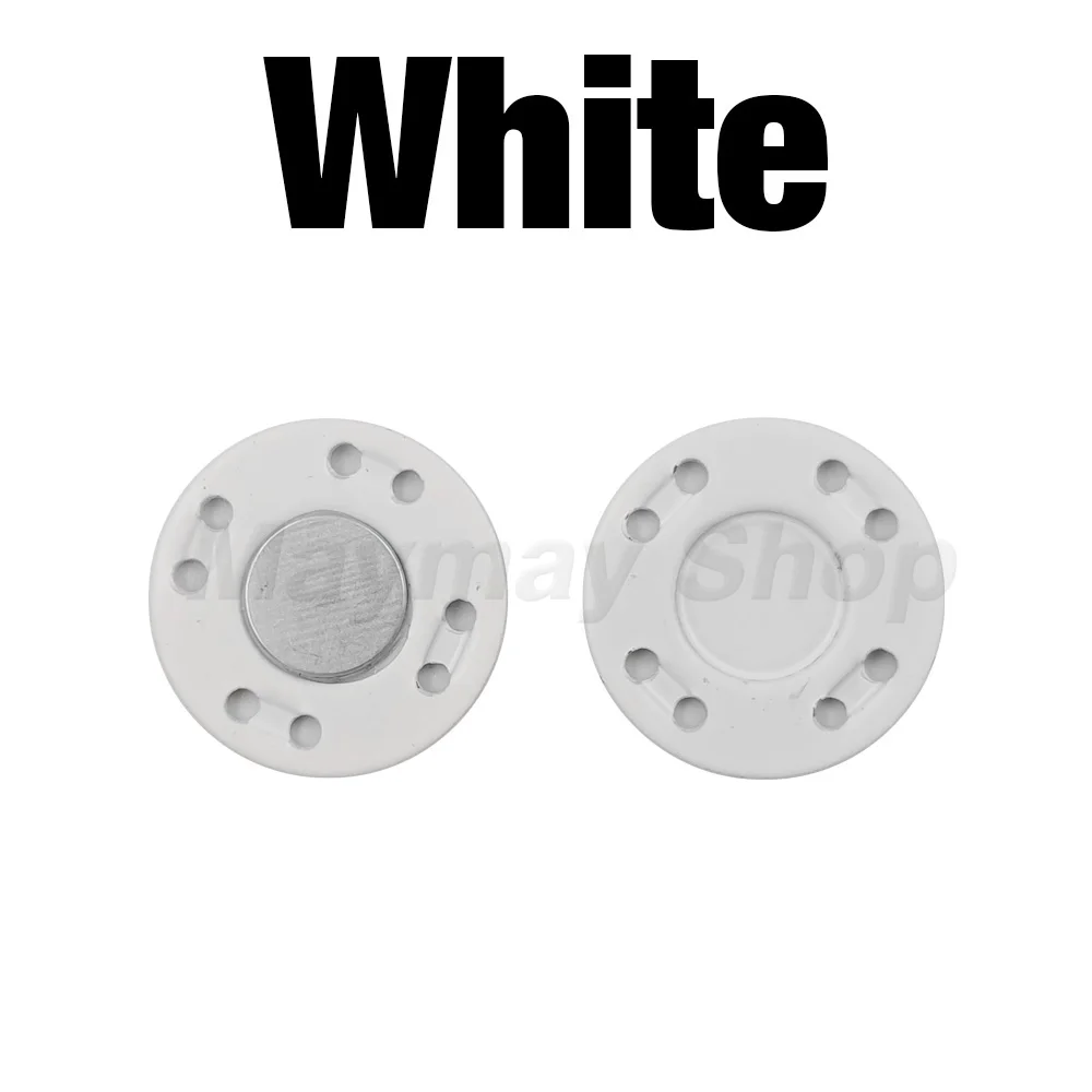 Magnetic Button Set: 5 Pairs for Clothing and Craft Decoration