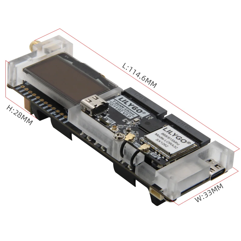 LILYGO® Meshtastic T-Beam SUPREME ESP32-S3 Development Board