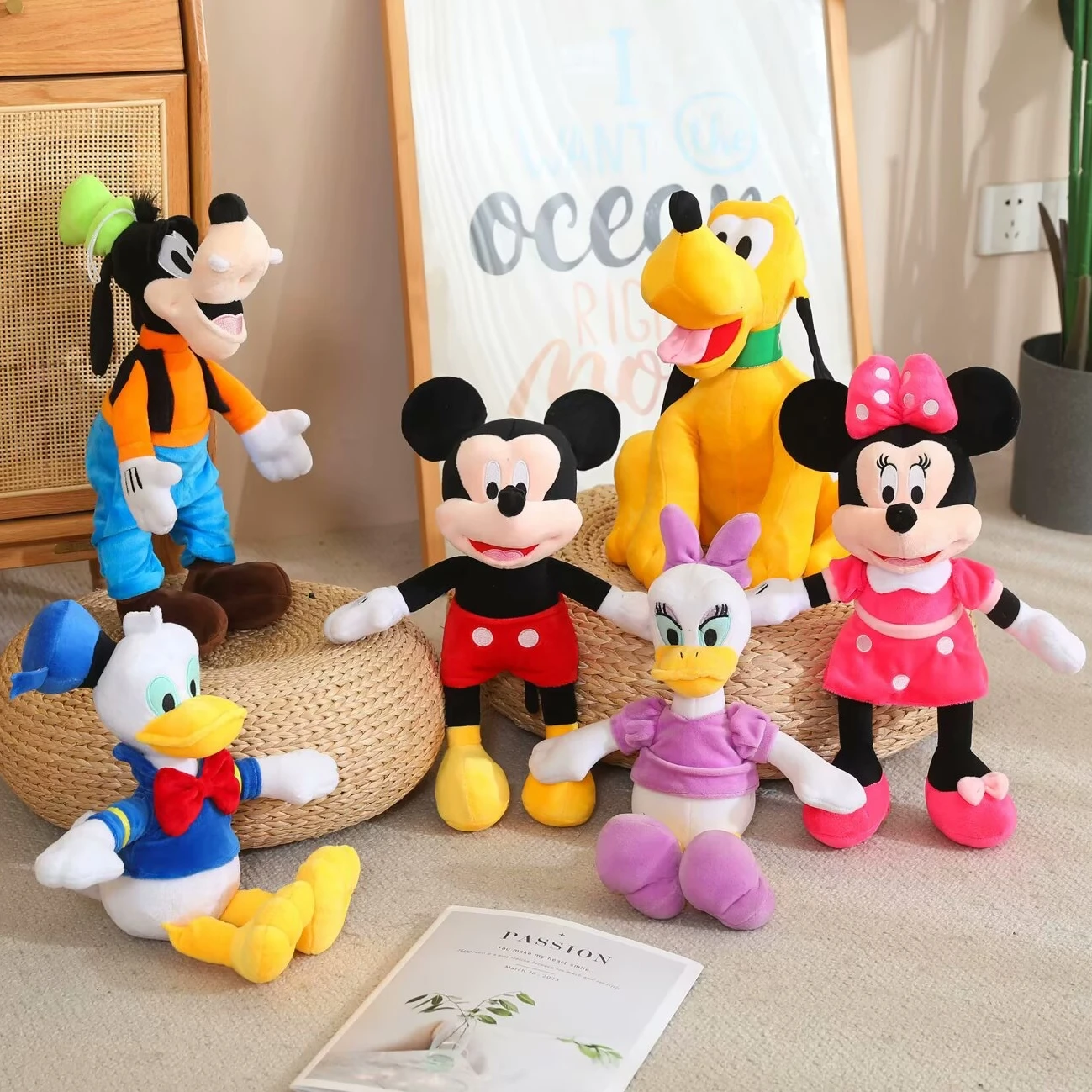 Peluches Disney Mickey & Amis - Collection Douce