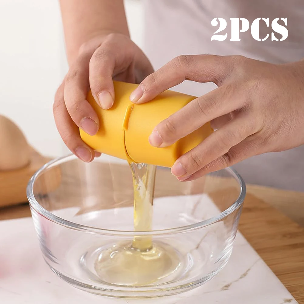 1/2pcs Egg Shell Opener Egg Cracker for Raw Eggs Hard Boiled Peeler Cube Separator Handheld Tool Kitchen Gadgets egg shell opener egg opener