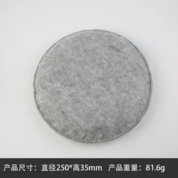 Enhanced Wool Felt Craft and Sewing Mat - Thickened Handmade Crafting Pad (25cm)