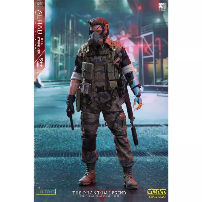 【中古】LIM TOYS 1/12 AEHAB TIGER STRIPE S++ VER. THE PHANTOM LEGEND[10][240010474073] In Stock Original LIMTOYS AEHAB Phantom Legend Tiger Stripe