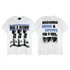 American High Street ERD Melancholy Rich Second Generation Retro Printing Short Sleeve Summer Loose Casual Trend Couple T-shirt 2