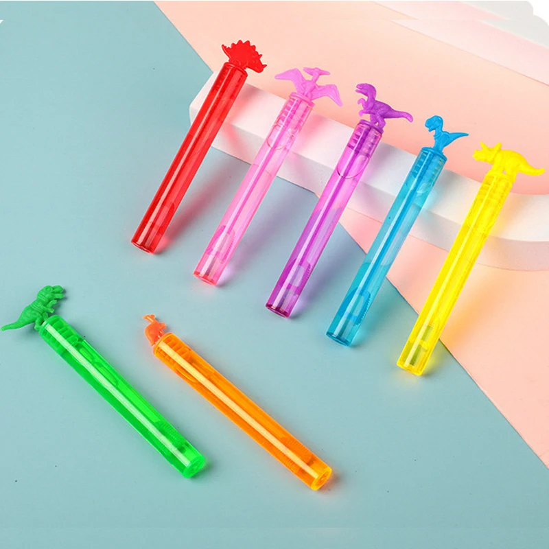 Dinosaur Theme Soap Bubble Tube 12/24PCS