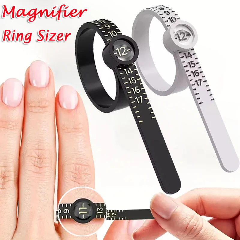 Magnifier-Ring-Ruler-Measurer-Finger-Coil-Ring-Sizing-Tool-UK-Size-US ...