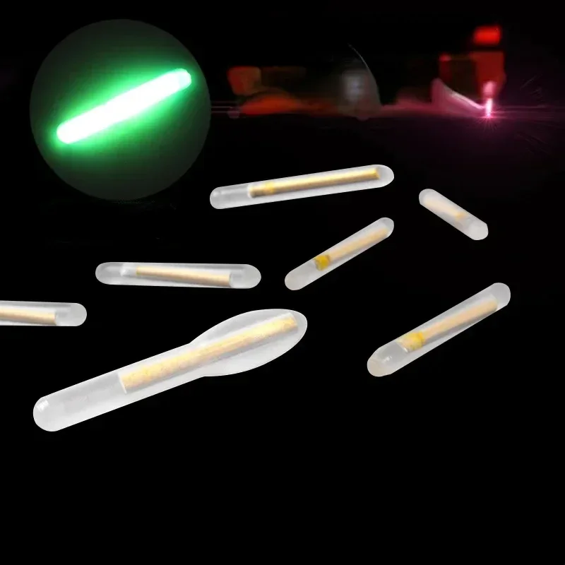 Light Night Fishing Float 2.2/4.5mm Dark Glow Stick 100PCS/Lot Rod Lights Useful Fishing Fluorescent Lightstick Tackle