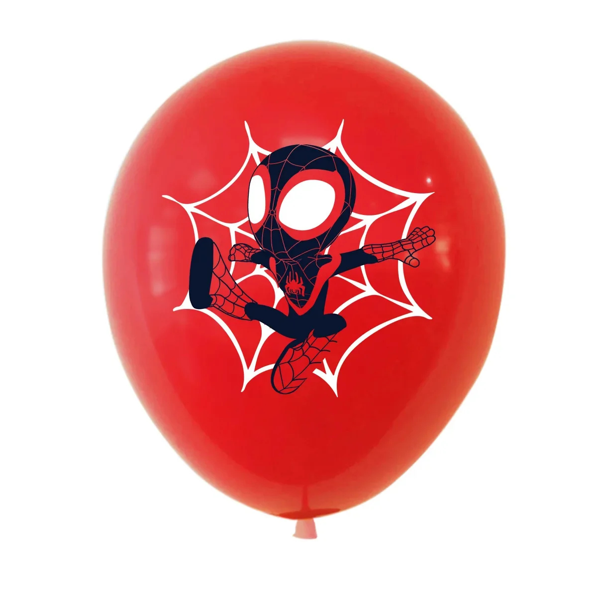 12pcs/set Disney Spiderman Across the Spider Verse Latex Balloons Party Supplies