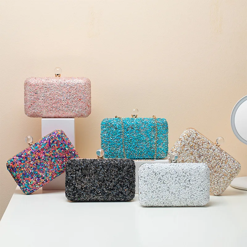 Un Bolso Para Fiesta De Bodas Con Diamantes De Imitación | Meses Sin