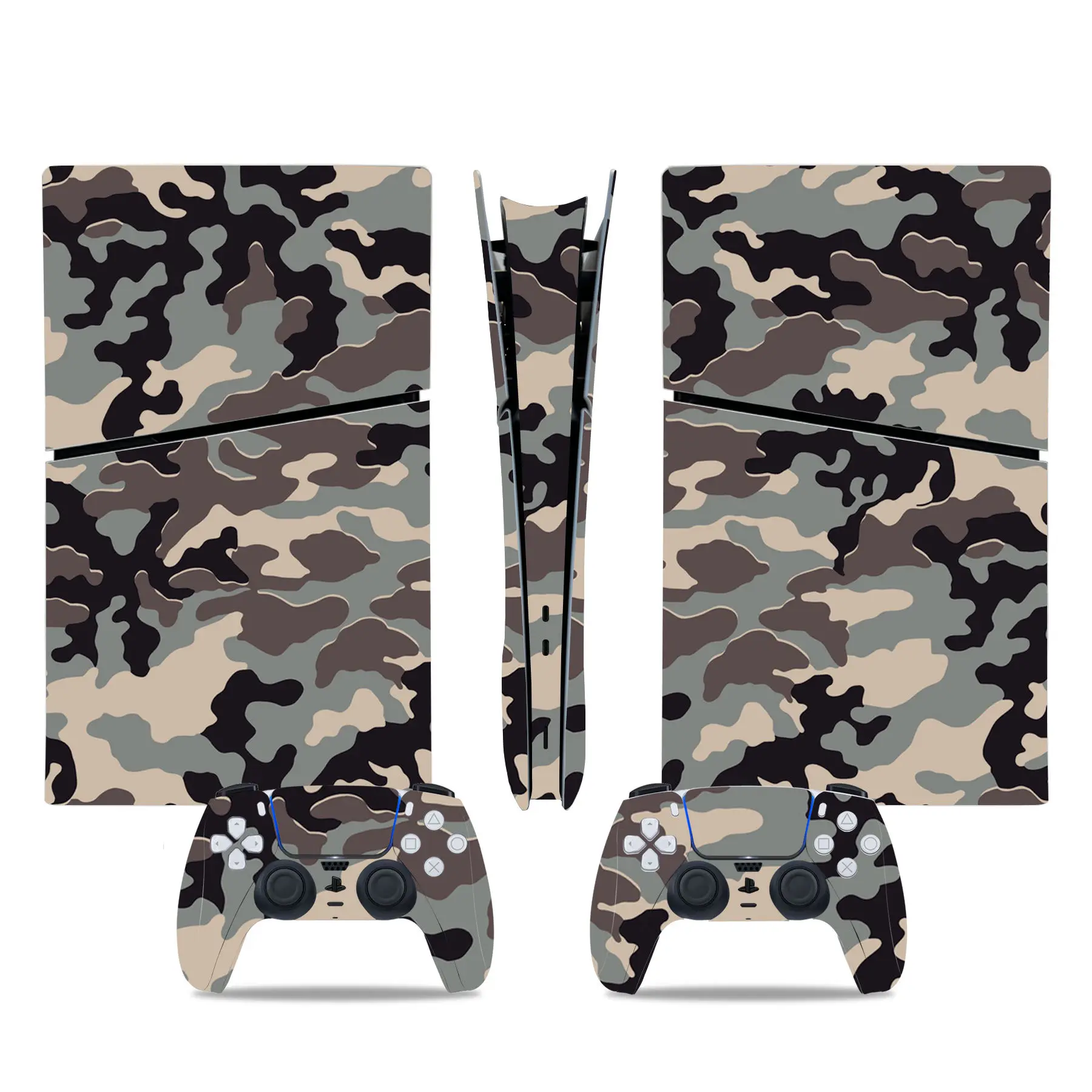 Camouflage New Game Ps5 Slim Digital Edition Skin Sticker Decal Cover Per Ps5 Slim Digital Console Controller Skin Sticker