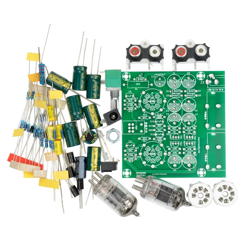 

RISE-Tube Amplifiers Audio board Amplifier Pre-Amp Audio Mixer 6J1 Valve Preamp Bile Buffer Diy Kits