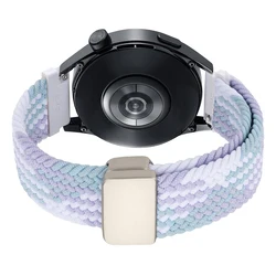 Braided Parachute Buckle Nylon Watch Strap - 20mm/22mm - 1 piece 22mm (A - Blue)