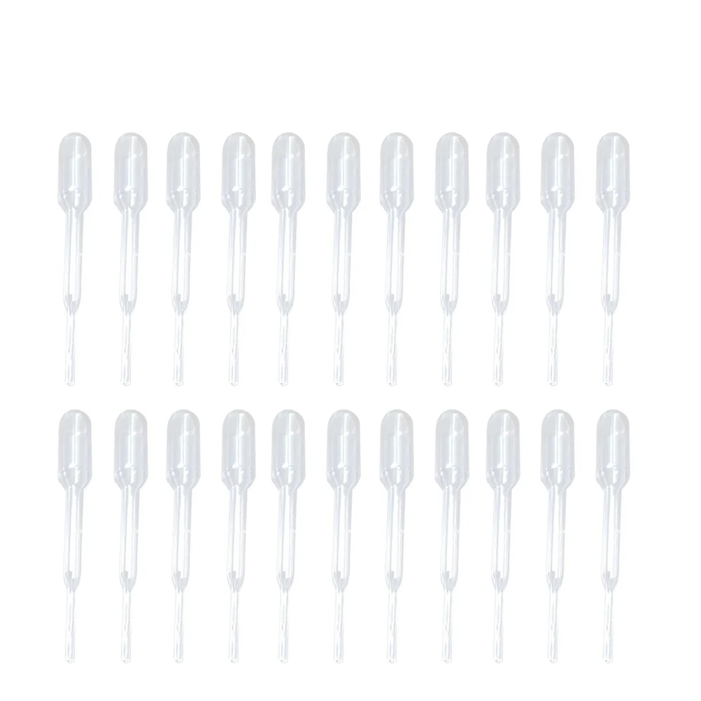 

500 Pcs Transfer Pipette Glass Straws Disposable Micropipette Plastic Serological