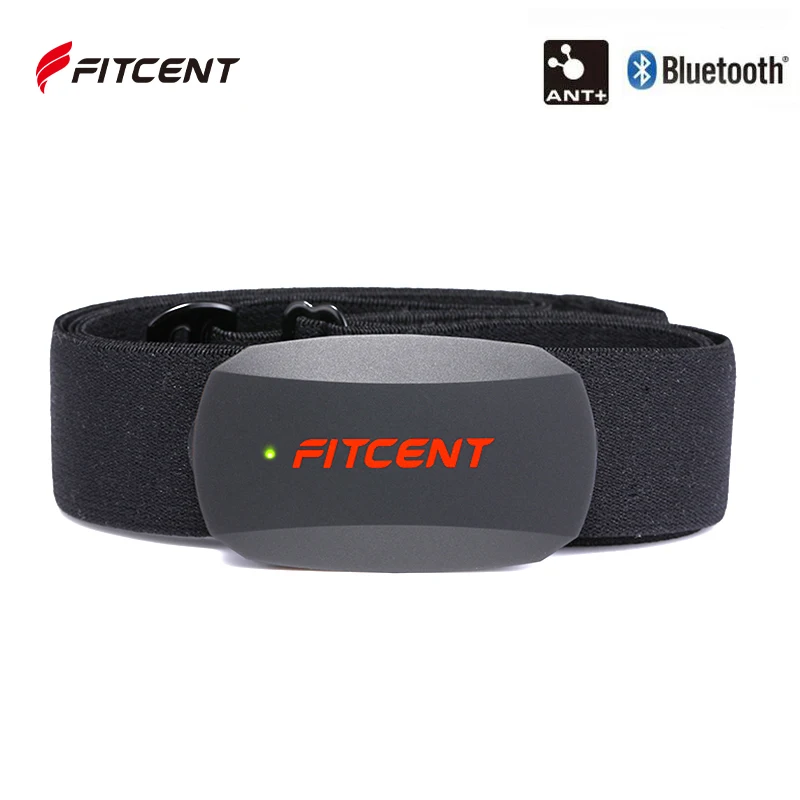Fitcent Heart Rate Monitor Chest Strap ANT + Bluetooth for Peloton