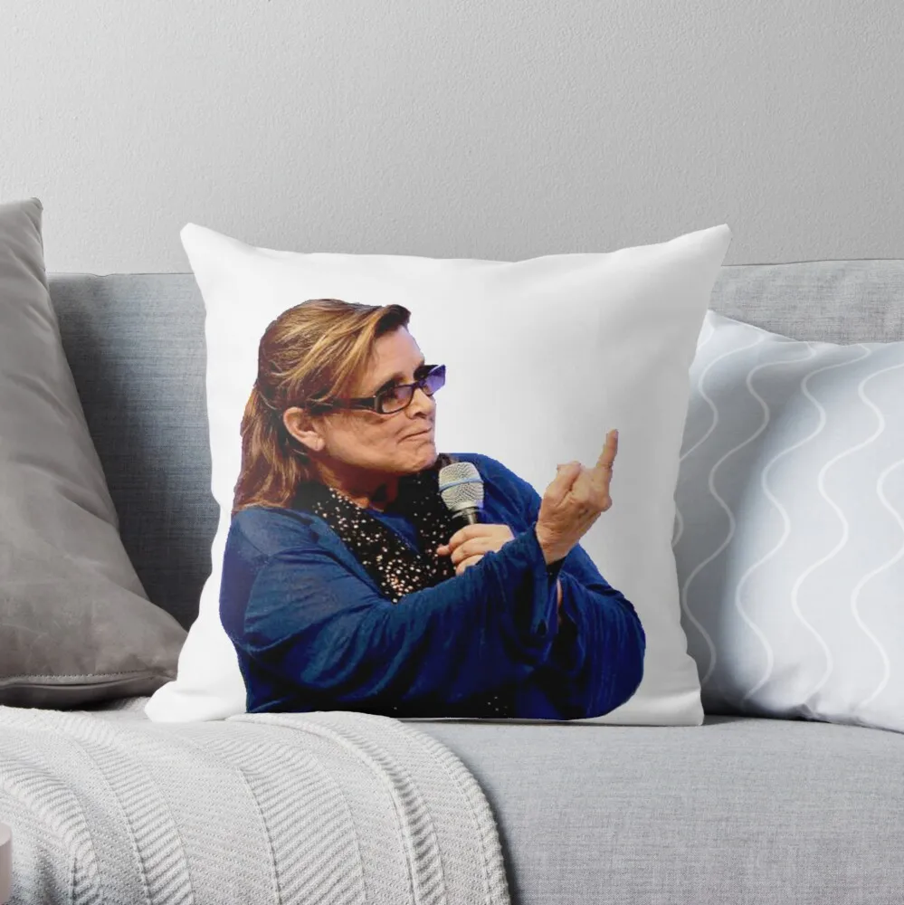 

Carrie Fisher Throw Pillow Christmas Covers Sofa Covers