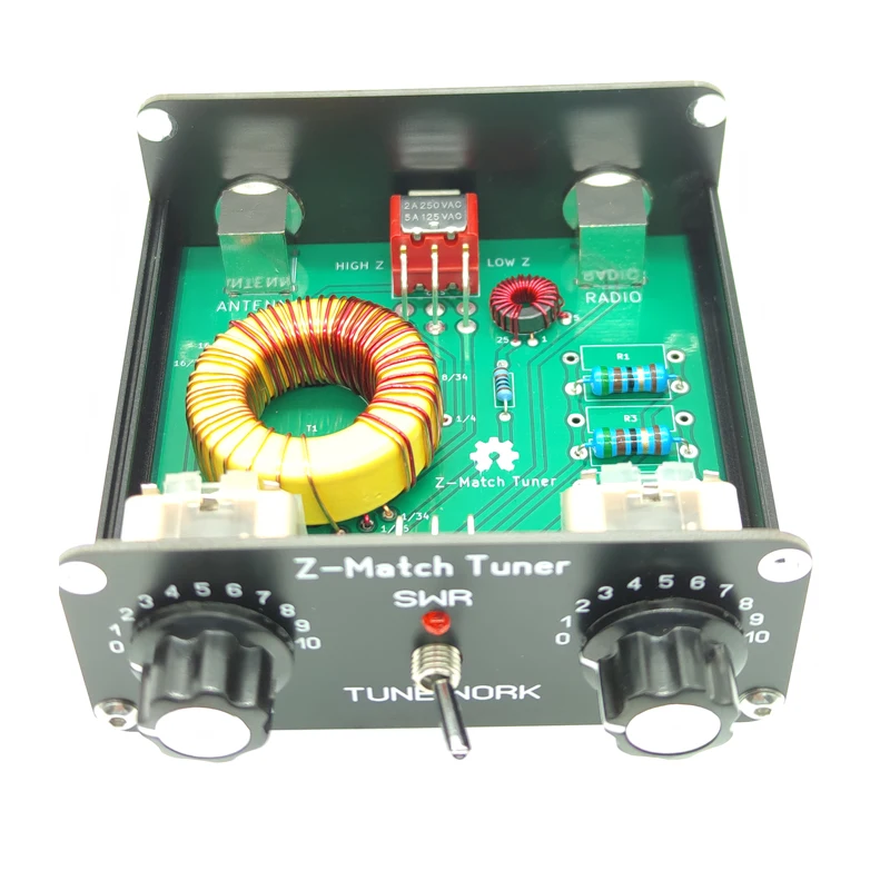 QRP Z-match Manual Antenna 5W Tuner 3-28 MHz antenna tuner