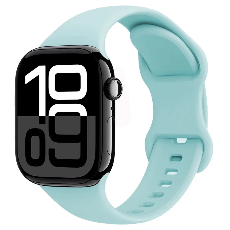 Premium Soft Silicone Watch Band - Elegant and Comfortable Replacement Strap
