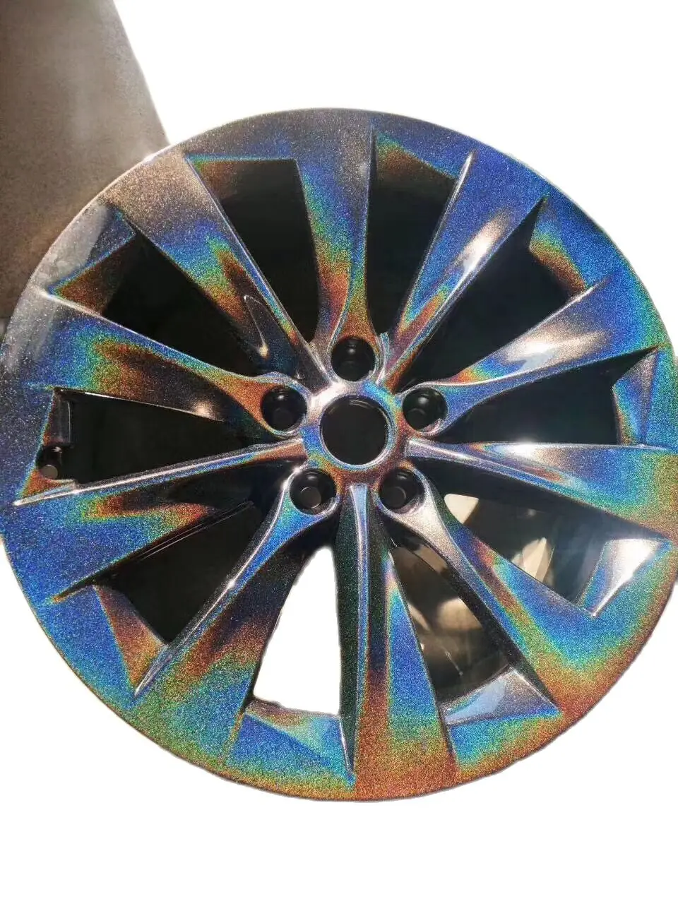 High Quality Intense chrome Holographic Car Paint Pearl Pigment