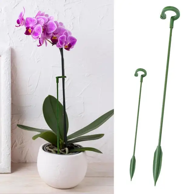 10 Pcs Plant Támogató Virágállvány Pillangók Orchid Rúd Mászó Növények Bot Protection Zöldségkerti Készletek - Image 4