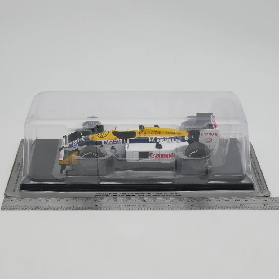 〈ウイリアムズFW11B 1987〉ビッグスケールF1コレクッション1/24 Amazon.co.jp: ビッグスケールF1コレクション 6号 (ウイリアムズ