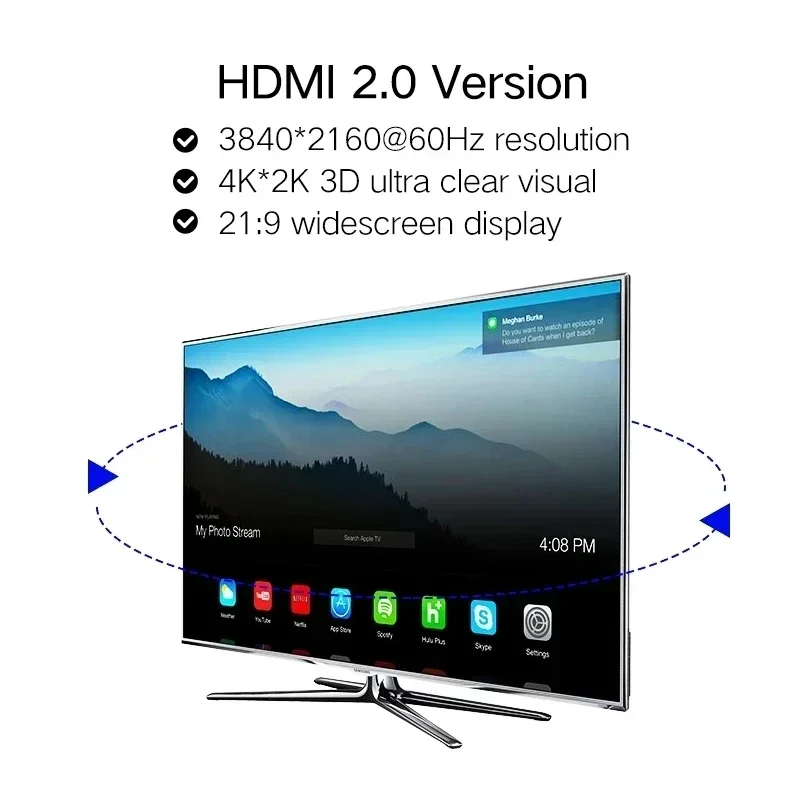4K 60Hz HDMI  ̺ 15M 20M 30M AOC HDMI  ̺ PS5/4 Xbox HDTV    18Gbps HDR ARC HDCP2.2