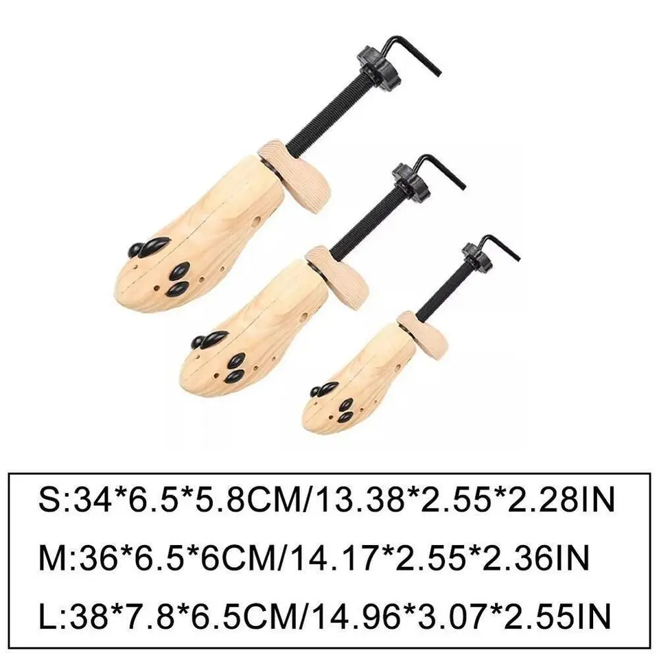 JJDPARTS High Heel Shoe Stretcher, Pair 4-Way Shoe Expander Widener Shoe Tree Ex