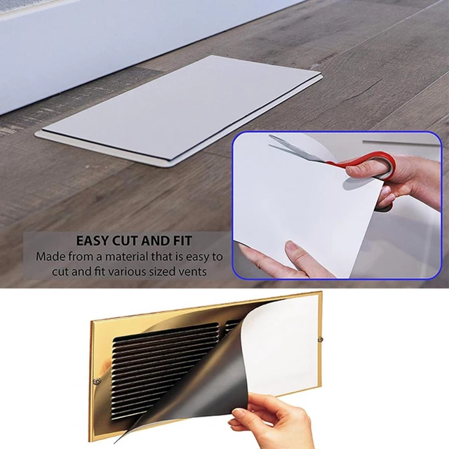 4Pcs Magnetic Vent Covers Distributed Airflow Air-Conditioner