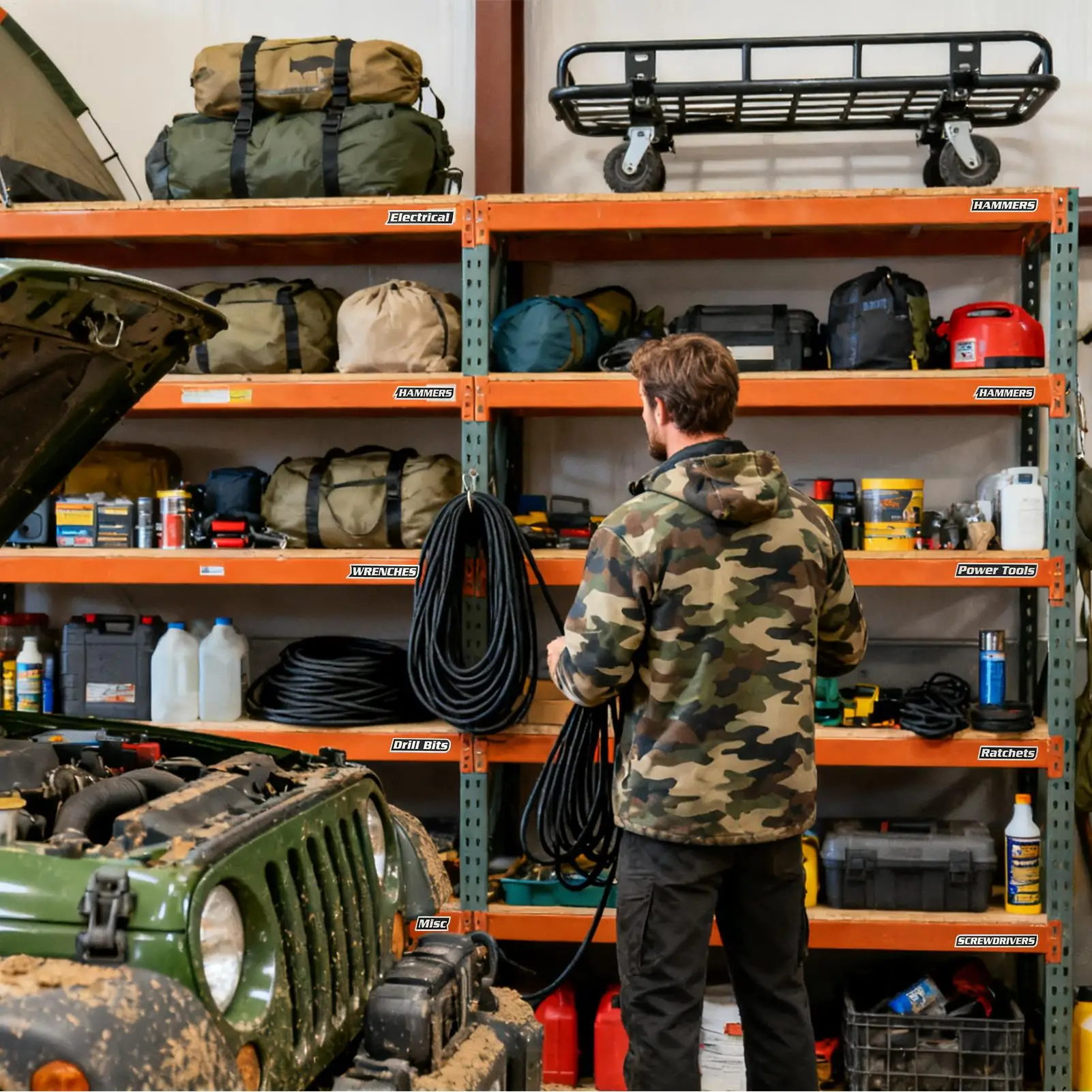 12개 자석 공구함 라벨 서랍 정리 태그 자석 스티커 재사용 가능 태그 강철 공구함 식별용