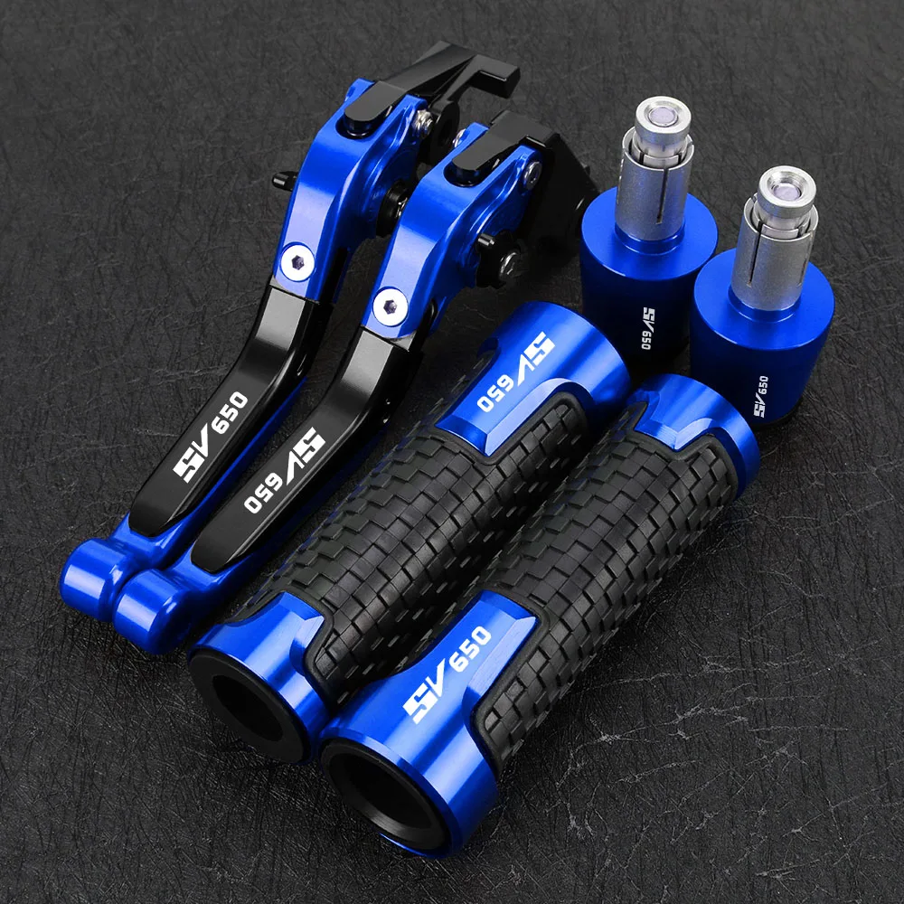 

Motorcycle Brake Clutch Levers Handlebar Hand Grip Ends For SUZUKI SV650S SV650 SV 650 S 650S 1999-2012 2000 2001 2002 2003 2004