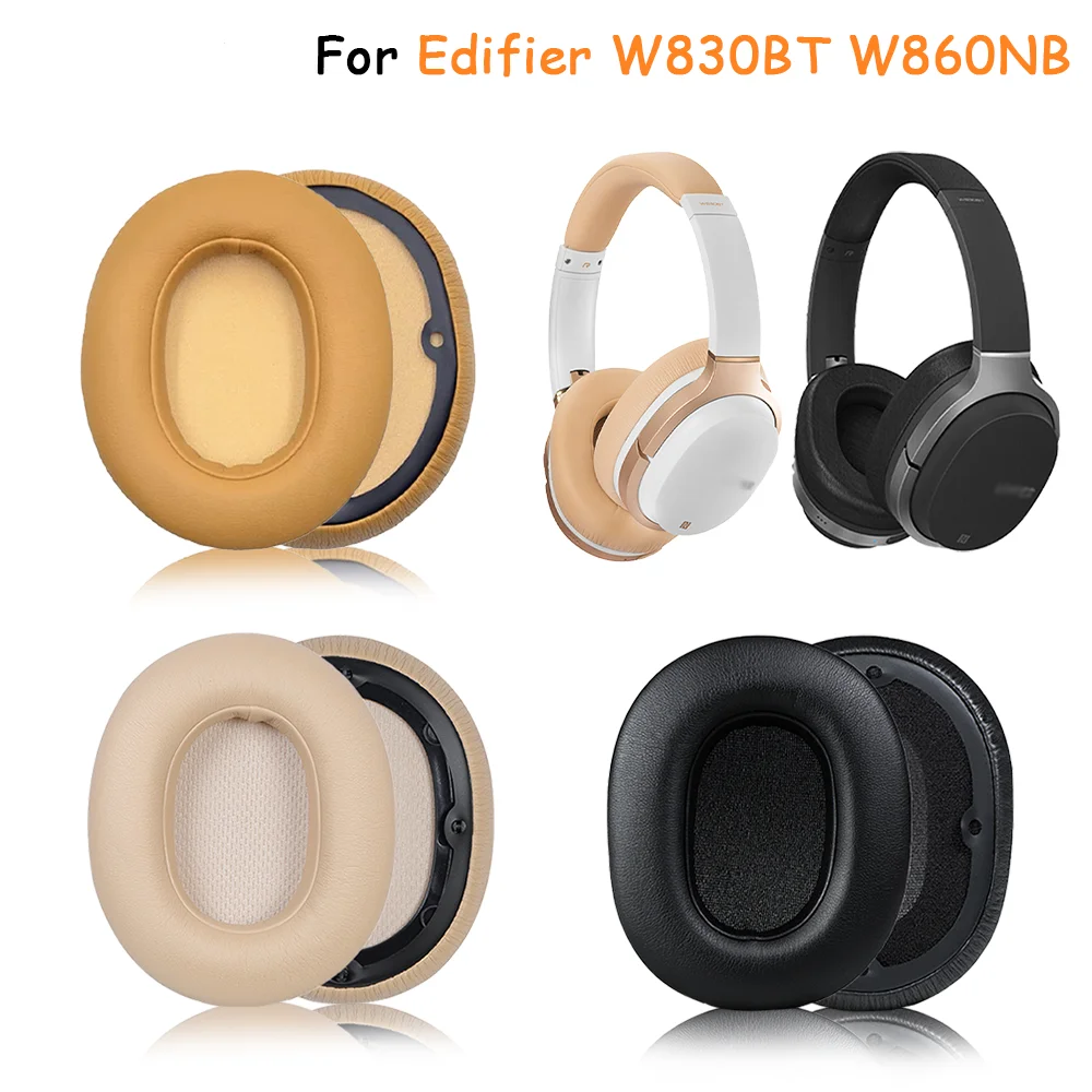 Almohadillas para los auriculares para Edifier W830BT W860NB, almohadillas  para los auriculares, almohadillas para los auriculares, cubierta de  repuesto, orejeras de alta calidad - AliExpress