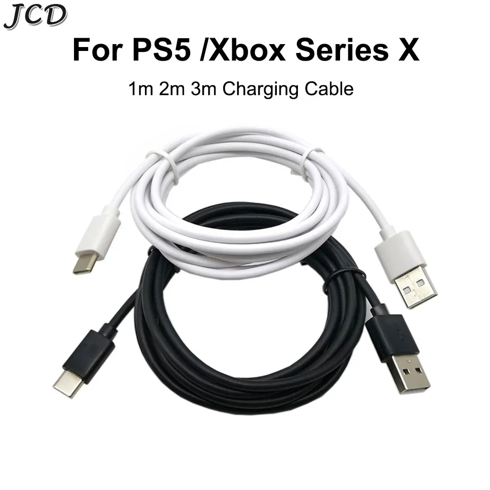 Cavo Di Alimentazione Jcd Per Controller Ps5/Xbox Series S X Usb Tipo C 1M/2M/3M Cavo Di Ricarica Per Caricabatterie Per Switch Ns Lite Gamepad