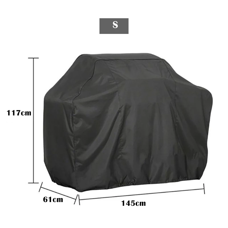 Heavy-Duty Large Waterproof Barbecue Grill Cover
