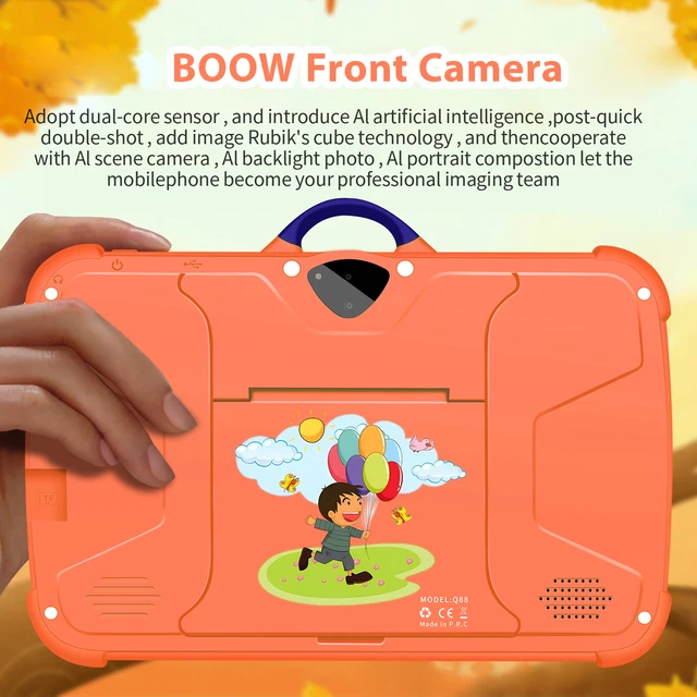 2025 New 7 Inch 5G WiFi Kids' tablets Quad Core 4GB RAM 64GB ROM Android Learning Education Tablet PC Children's favorite Gifts 6