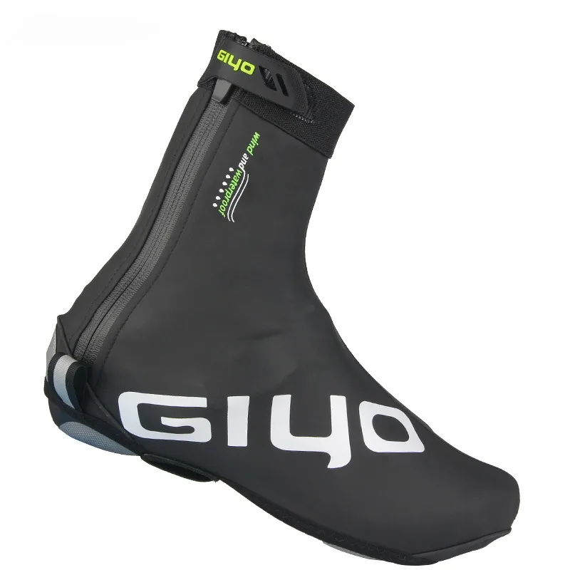 Waterproof Cycling Overshoes Bicycle Shoes Covers Bike Reflective Windproof MTB Road Winter Fleece Warm Bike Lock Protector