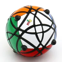 MF8 Mini Helicopter Ball Strange-Shape Magic Cube Twisty Puzzle Black Original Plastic Body Limited Edition Children Adult Toy 2
