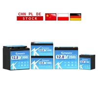 Batterie aste LifePo4, 12V, 6Ah, 10Ah, 12Ah, 20Ah, 25Ah, 30Ah, BMS intégré, alimentation aste veFePo4, série ou parallèle, la plus récente 2