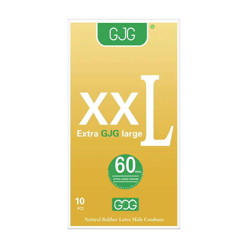 Ultra Thin Large Condom 55/56/58/60mm Penis Sleeves Condom Lubricant Glossy Natural Latex Adult Erotic Safer Sex Products 6