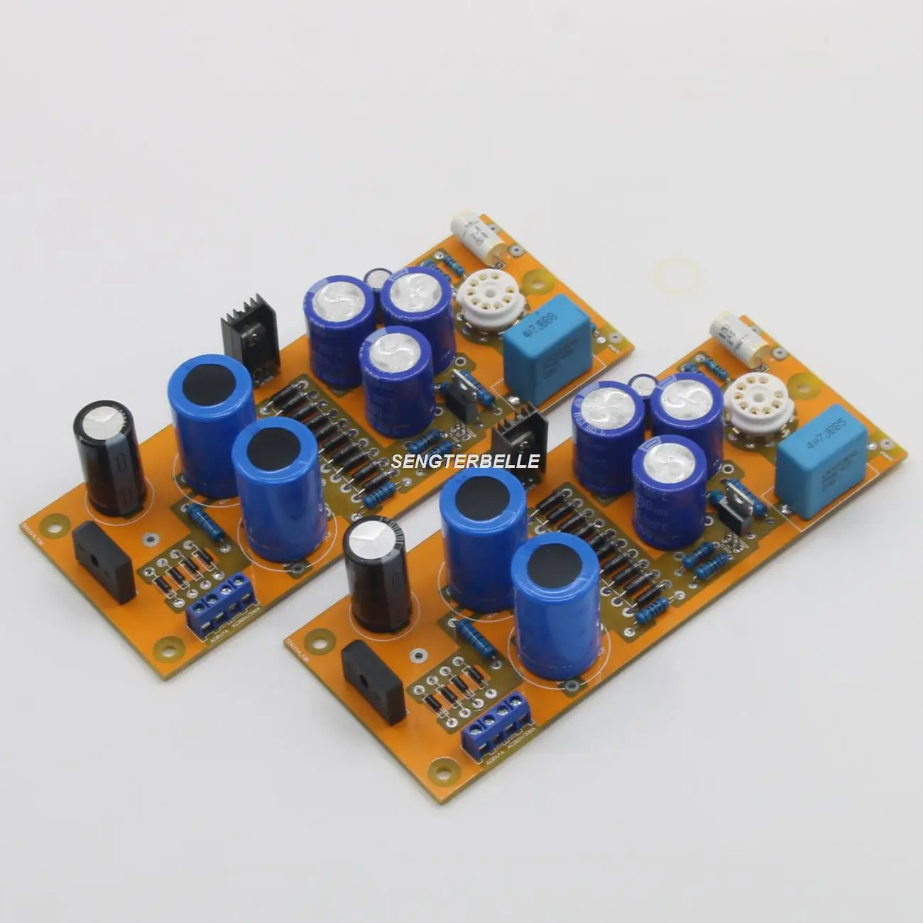 Hifi Ecc88 Tube Stereo Preamplificatore Board Kit Base Su D Klimo Melin Preamp Circuit