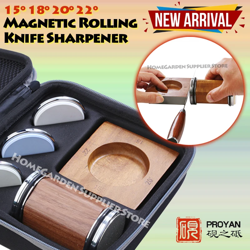 TAIDEA Rolling Knife Sharpener 15 18 20 22 Degree Angle
