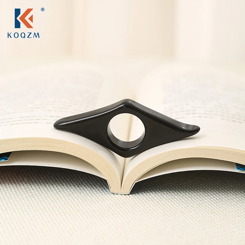 편리한 내구성 크리에이티브 엄지 책 지지대 책 페이지 거치대 책갈피, 도서관 책 애호가용 학교 사무용품, 패션 