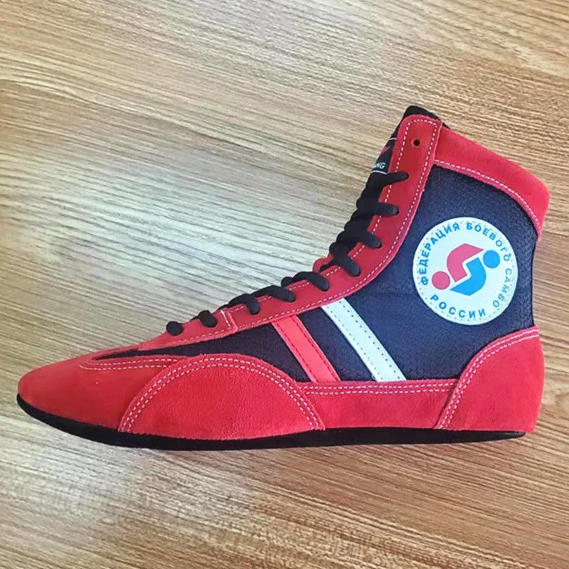 New Luxury Men Woman Wrestling Shoes Competition Sport Wearable Boxing Sneakers Top Quality Designer Gym Training Shoe