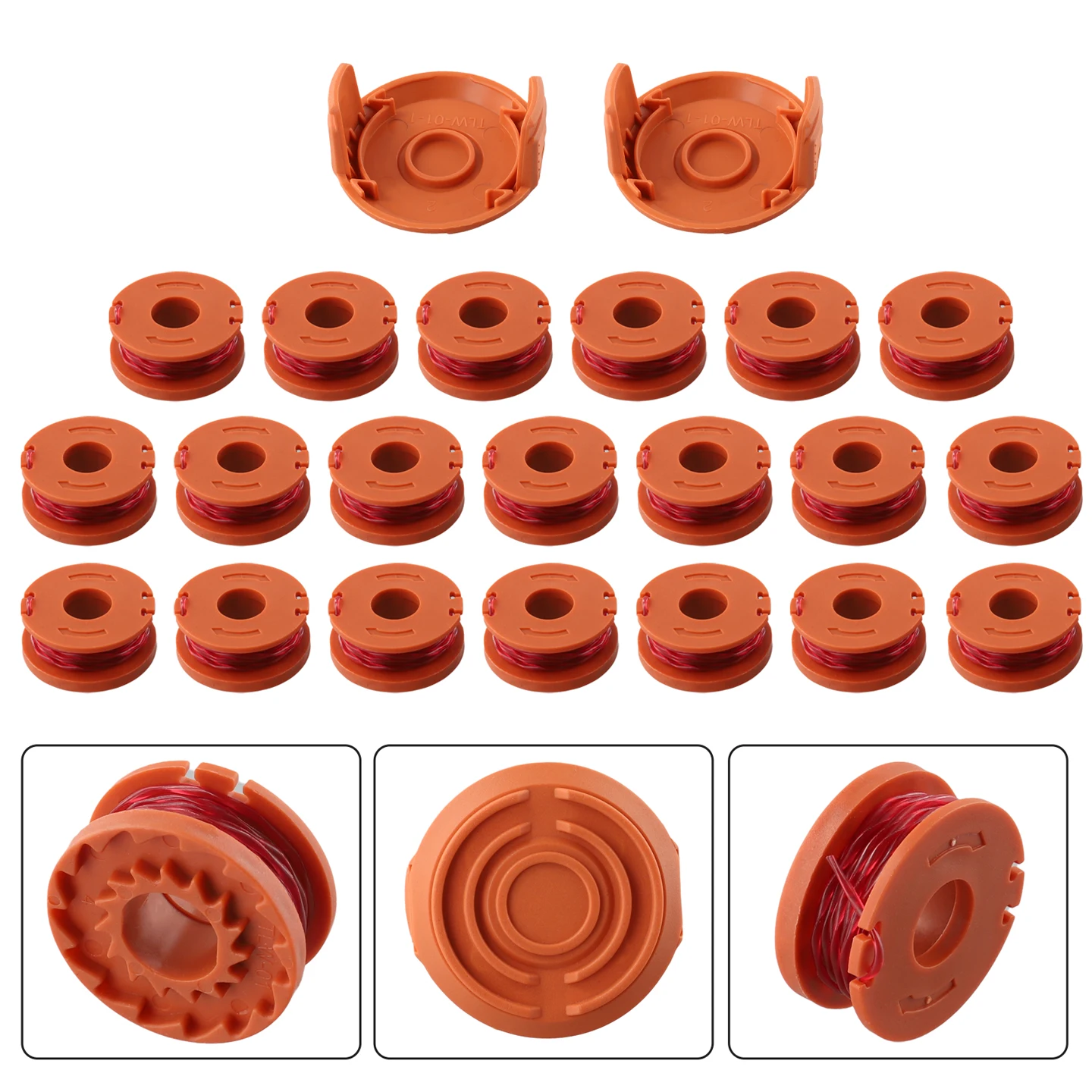 

Запасная крышка шнура триммера для Worx WA0010 WG154 WG163 WG180, запчасти для домашнего сада, аксессуары для электроинструмента