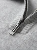 Men 100% Cashmere Sweater Suit Mock Neck Zipper Pullover Cashmere Pants Autumn Winter Thick High Quality Cashmere Knitwear Tops 5