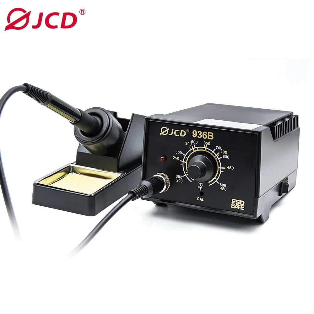 

JCD 936B soldering station 60W 220V/110V Soldering Iron Constant Temperature Antistatic Welding Solder Tools Repair Top Quality