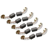 10X Carbon Brush To Fit Guild PDH26G Rotary Hammer Drill 1000W 6.5x7.5x12 E15 Drill Graphite Brush Cutting Polishing Machine 2