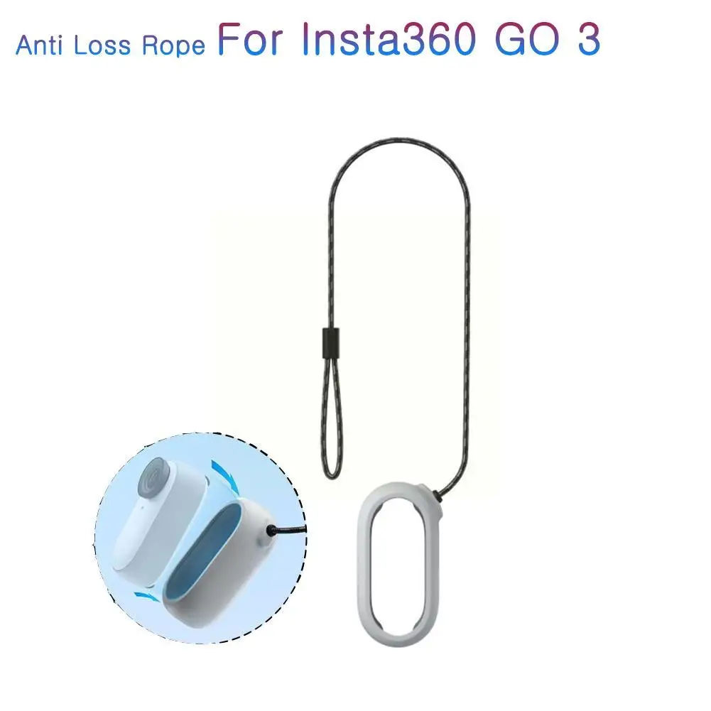 Per Insta 360 Go 3 Cavo Di Sicurezza Con Ciondolo Magnetico Per Insta 360 Go 3 Supporto Per Selfie Con Collo Magnetico Supporto Per Selfie Con Collo M