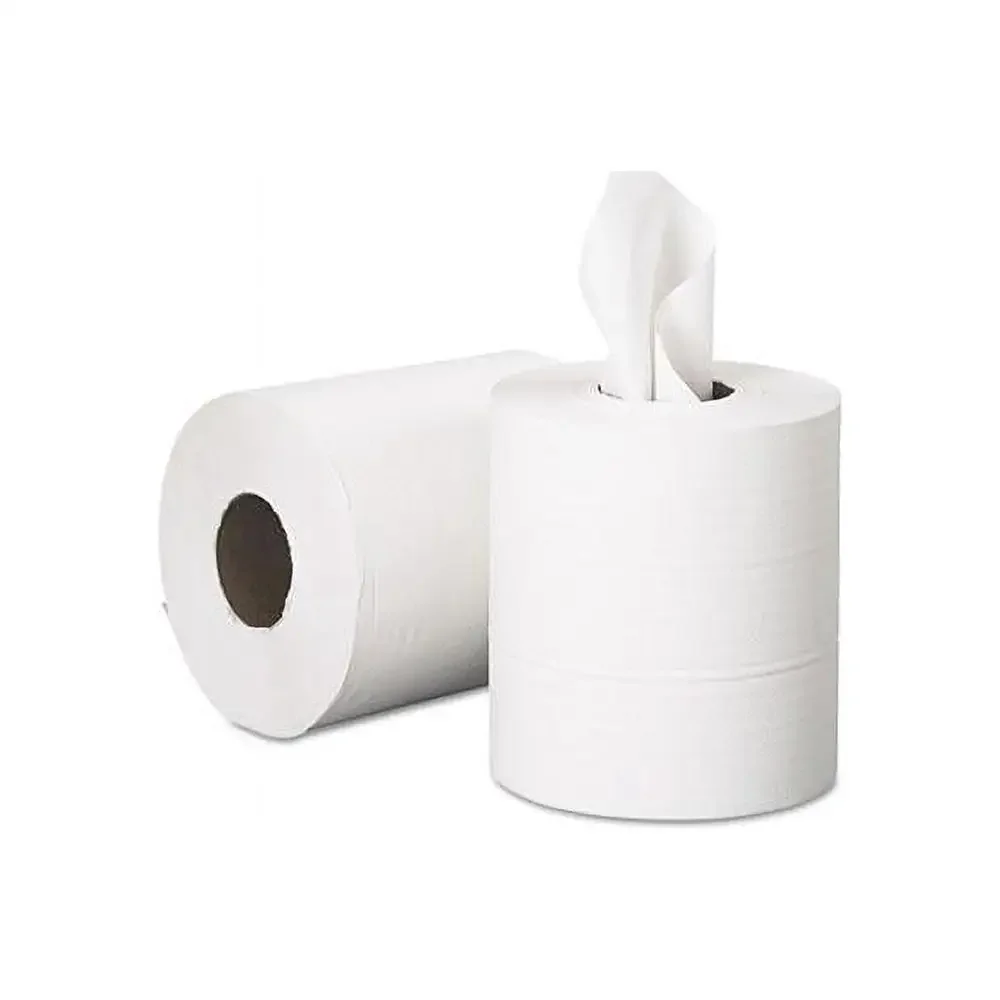 Embossed 2-Ply Hand Towels Blue Color 520 Sheets/Roll 6 Rolls/Carton