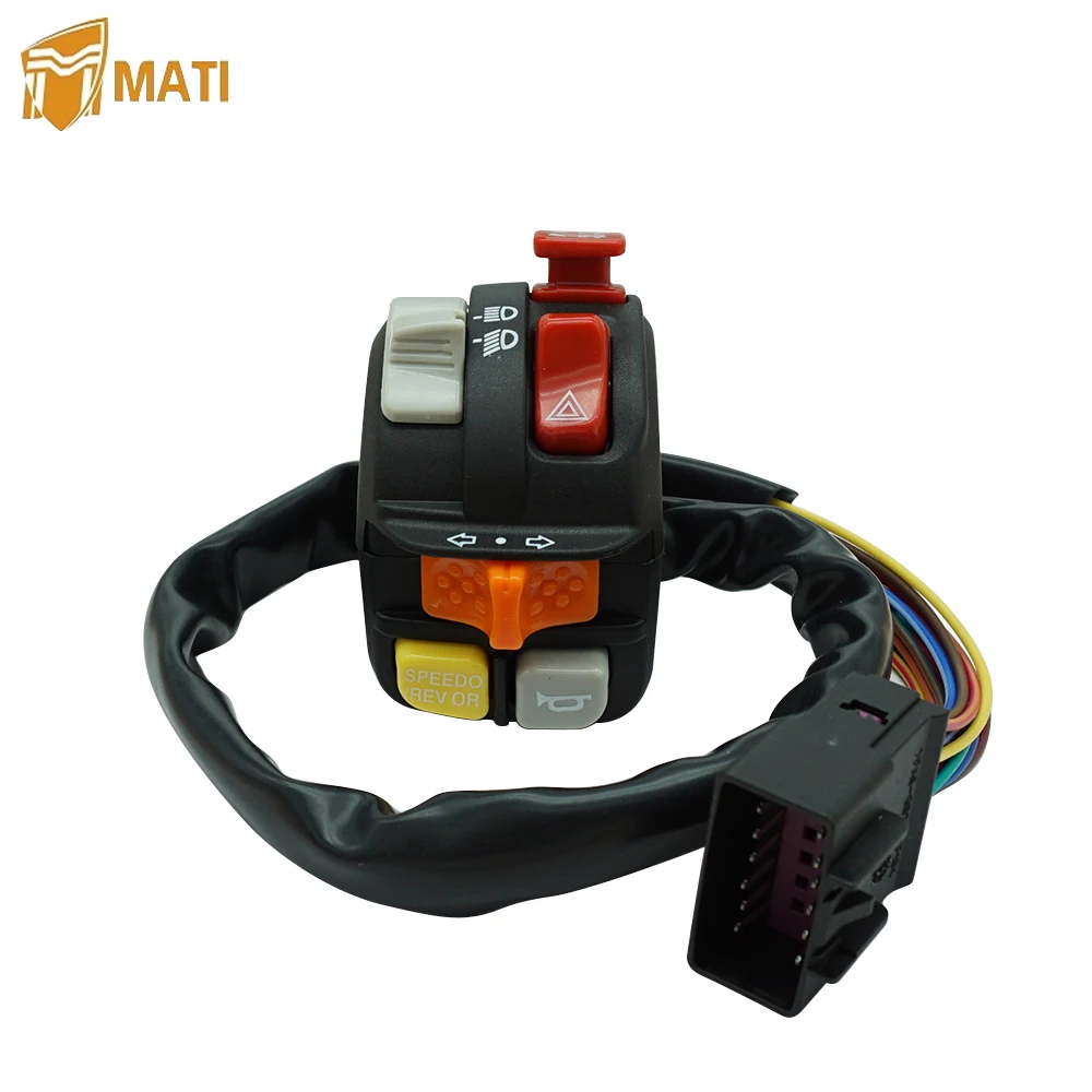 Interruttore Manubrio Sinistro Per Polaris Sportsman 450 500 570 Trattore Forestale 6 X6 Euro Zug 4013074