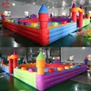 Fast Air Shipping 6x4m Pink Ball Pit White Wedding Bounce House Inflatable Ball Pool for Sale with Blower 4