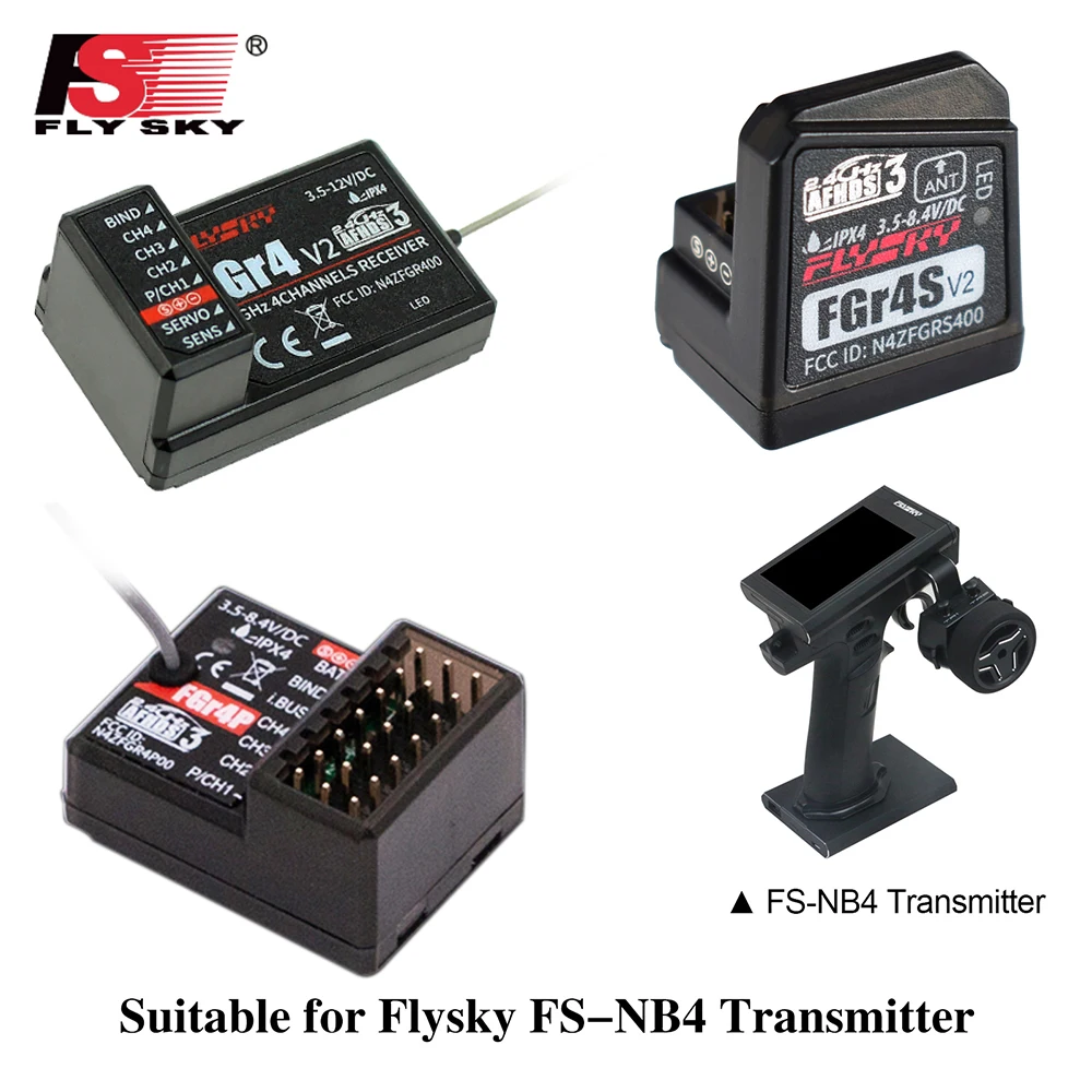 

Приемник с одной антенной Flysky FGR4 FGR4S FGR4P AFHDS 3 PPM/IBUS/PWM для Flysky