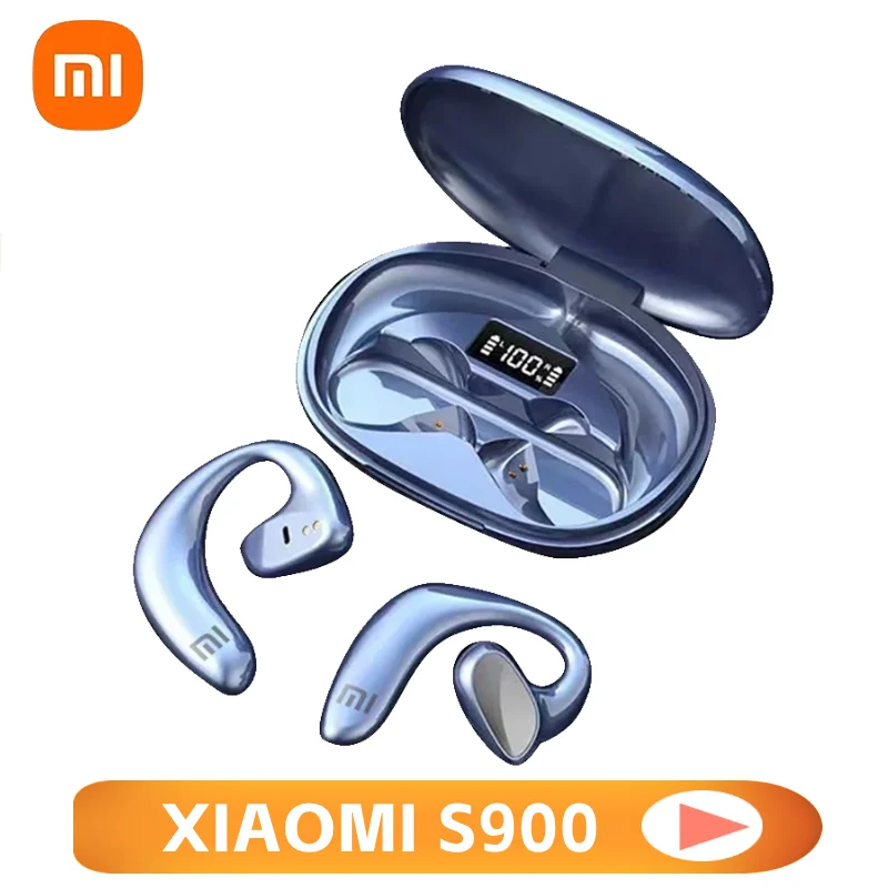 

Xiaomi S900 Bluetooth Earphones Conduction Open EarHook Wireless Sport Headphones HiFi Stereo Waterproof Noise Reduction Headset